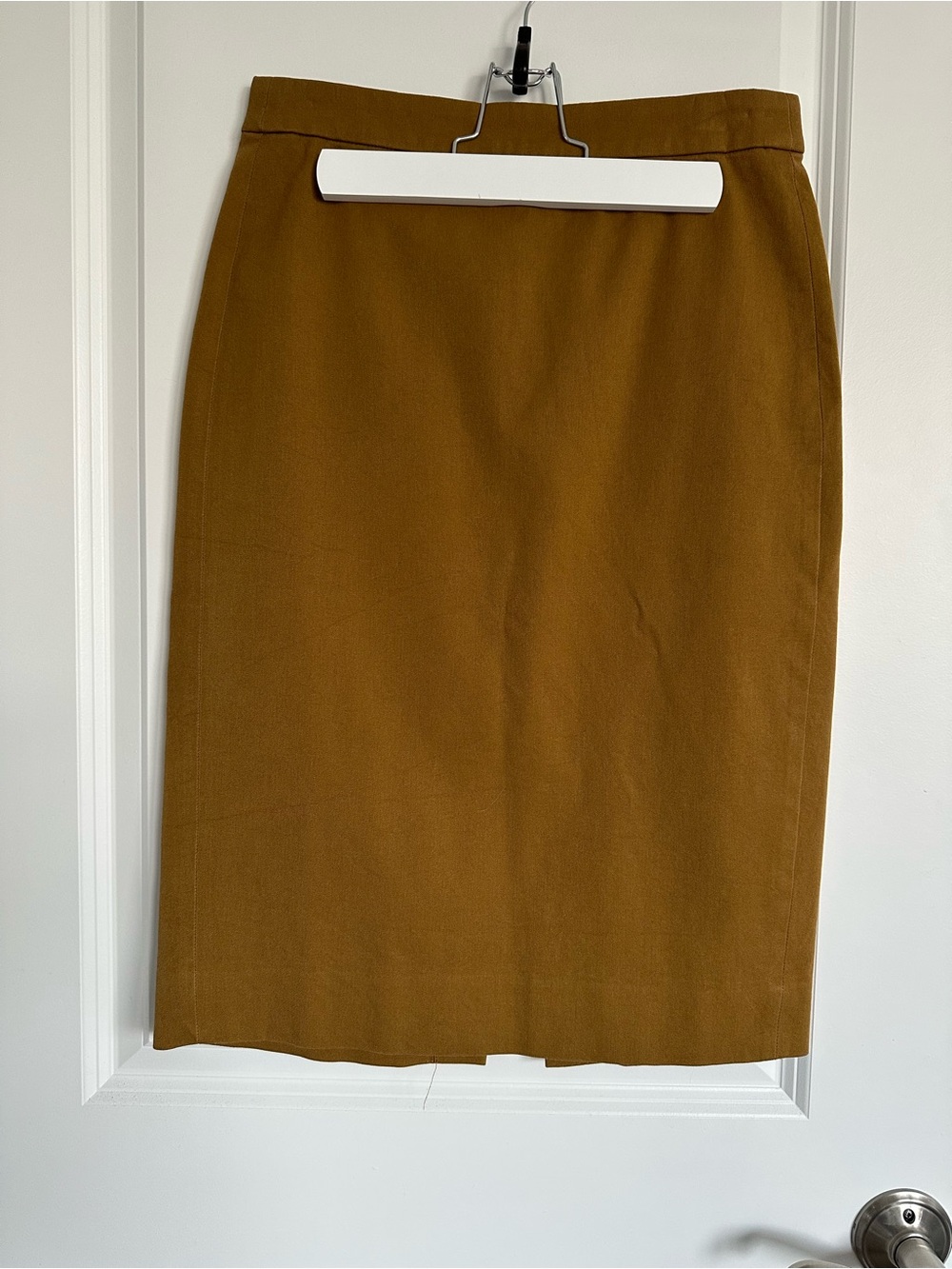 J. Crew Camel colored High-Rise Pencil Skirt